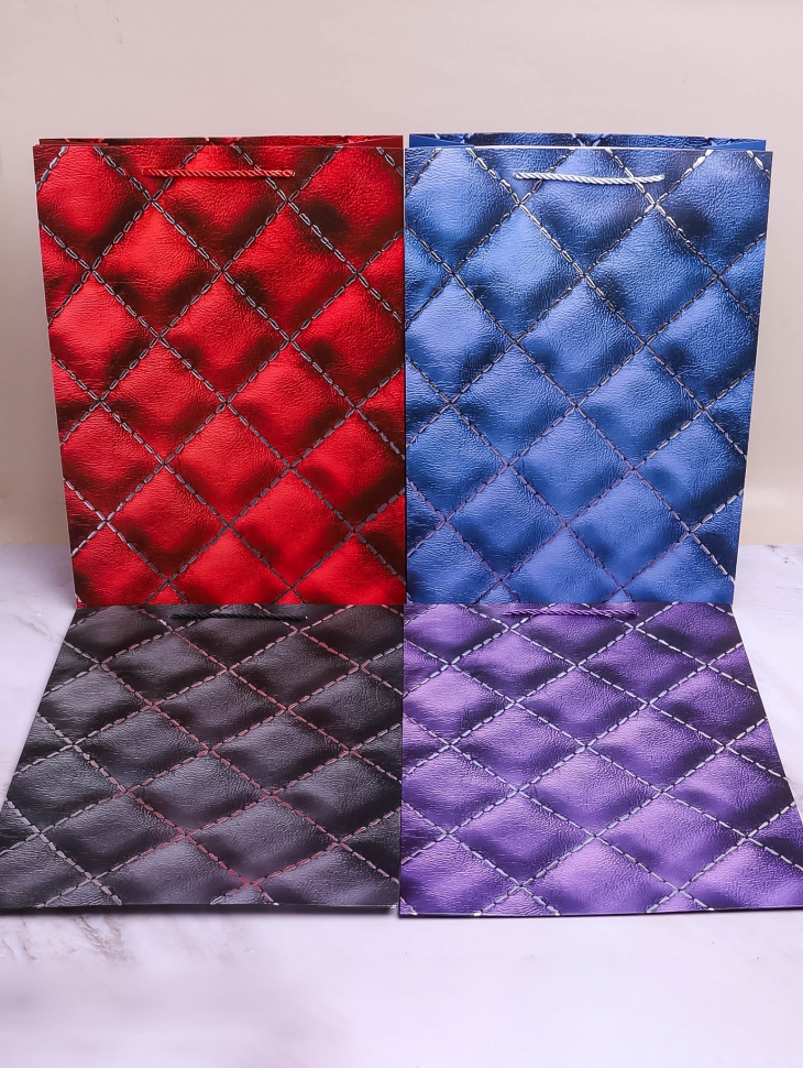 Сумочка подарочная 30х41,5x12см 094 ромб микс Сумочка подарочная 30х41,5x12см 094 ромб микс