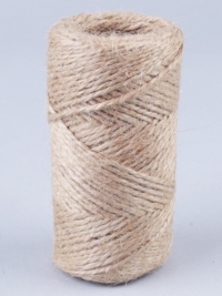 Шпагат натуральный джутовый 1250 текс 2-х ниточн. 1.5мм х 53м