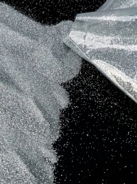 Блестки 1кг К серебряные