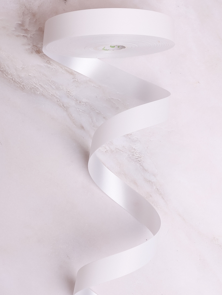 Лента простая матовая 2/100 К белый Лента простая матовая 2/100 К белый