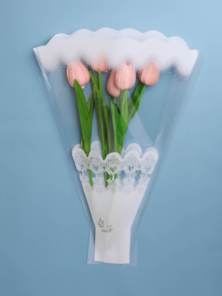 Пакет цветочный Рюмка 30/40 Мелодия рисунок/рисунок 50 шт Пакет цветочный Рюмка 30/40 Мелодия рисунок/рисунок 50 шт