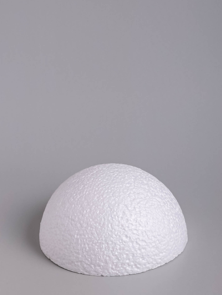 Заготовка из пенопласта "Полусфера" d15см