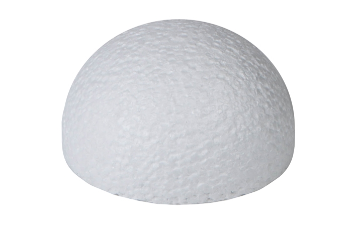 Заготовка из пенопласта "Полусфера" d15см