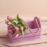 Ящик Флора H17/14х25,5х15см № 6 сиреневый
