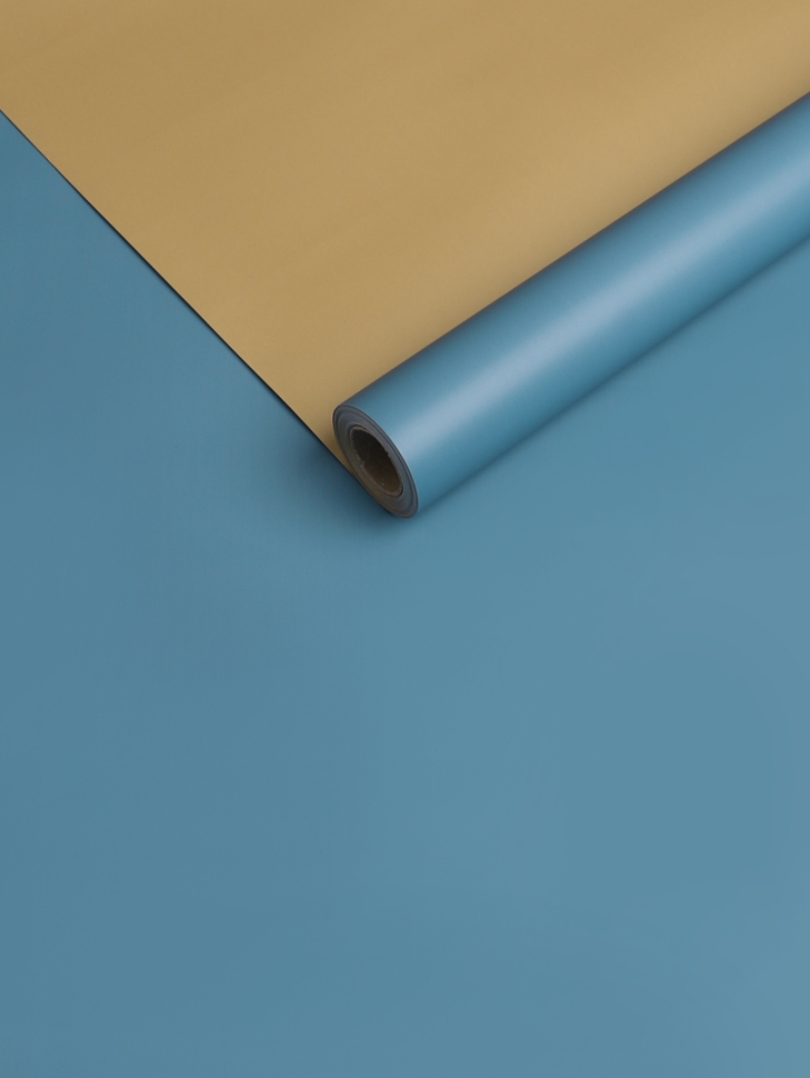 Пленка матовая 65мкм 58см х 10м Золото виридиан