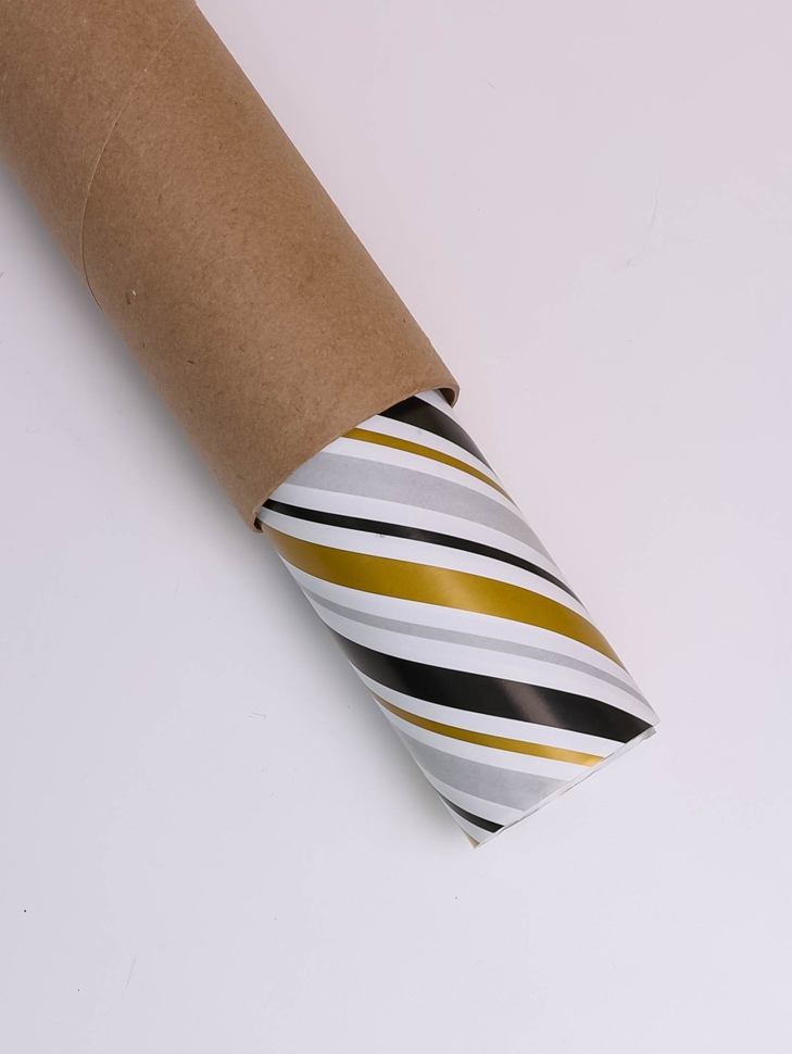 Бумага упаковочная 70х100см 2лист 53-2 полосы Бумага упаковочная 70х100см 2лист 53-2 полосы