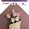 Пленка матовая 58смх58см 10 листов 65мкм двухцветная капучино/песочный Пленка матовая 58смх58см 10 листов 65мкм двухцветная капучино/песочный