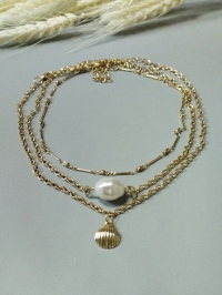 Цепочка набор из 3 шт Ц-001 L18см, L18см, L20см