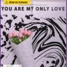 Пленка матовая 58смх58см 10 листов 60мкм РЦ Only love рисунок черный на белом Пленка матовая 58смх58см 10 листов 60мкм РЦ Only love рисунок черный на белом