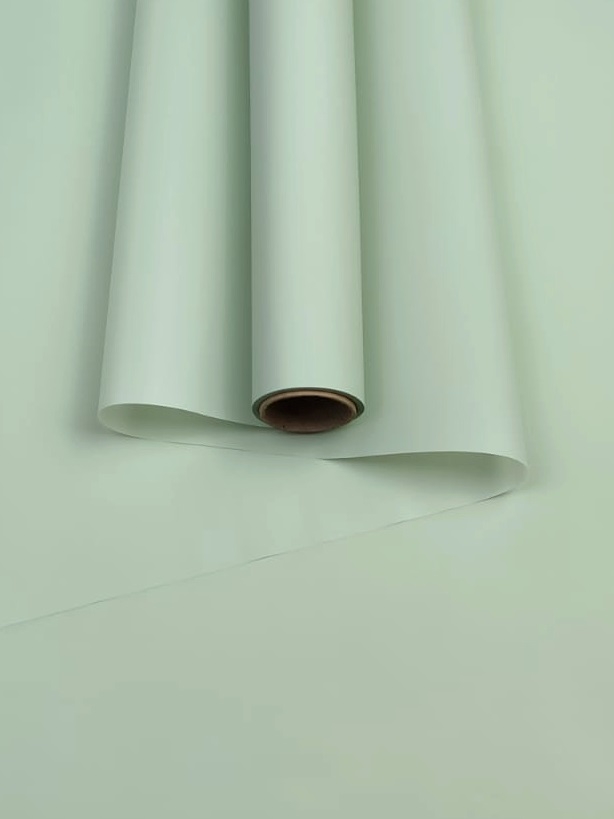 Пленка матовая 40мкм 58см х 10м Воздух морская волна