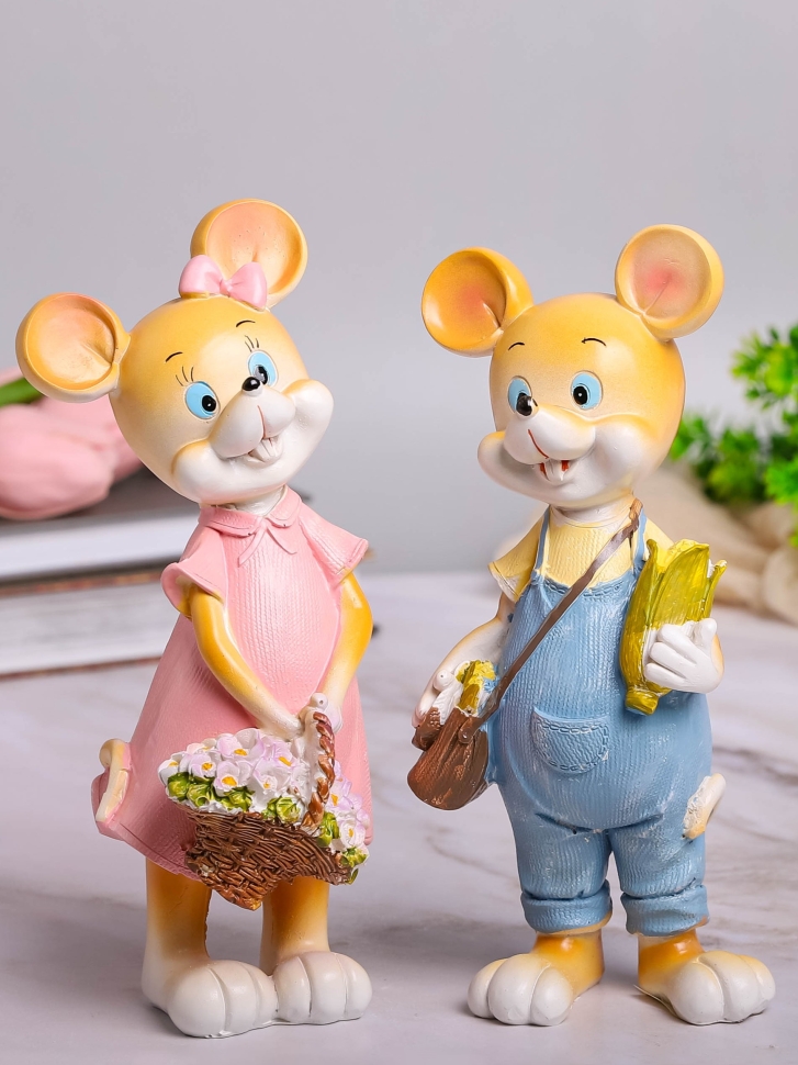 Фигурка Мышь 7х8х20,5см