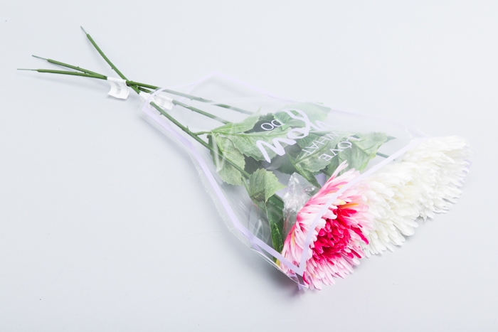 Пакет цветочный Рюмка 35/40 Грация сиреневый светлый 50 шт