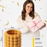 Ваза керамика 13,5х13,5х13см 20Y100 желтый Ваза керамика 13,5х13,5х13см 20Y100 желтый