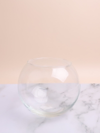 Ваза стекло Шаровая №2068 3л, D18x15см