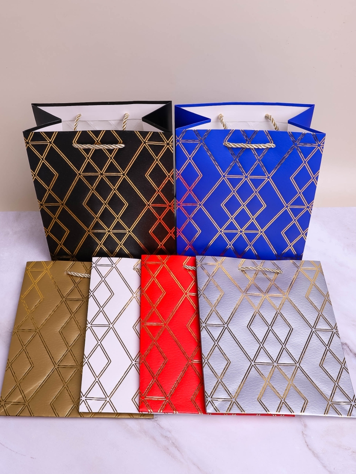 Сумочка подарочная 18х23x10см 240 микс