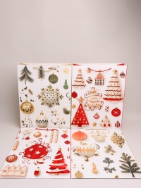 Сумочка подарочная НГ 31х40x12см 530-51 микс