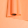 Пленка матовая 60см х 10м  на втулке оранжевый пастель
