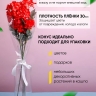 Пакет цветочный Конус 21/80 на 1 розу прозрачный/прозрачный 50 шт Пакет цветочный Конус 21/80 на 1 розу прозрачный/прозрачный 50 шт