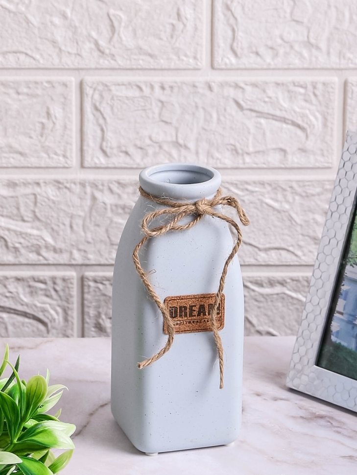 Ваза керамика 7х7х18х4,5см 756H372S голубой Ваза керамика 7х7х18х4,5см 756H372S голубой