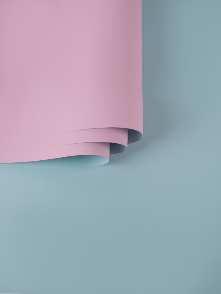 Пленка матовая 58см х 58см 60мкм 10 листов 2-хсторонняя РЦ голубой/розовый жемчуг