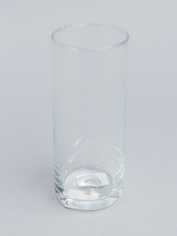 Ваза стекло Трубка №2824 D6 H15 Ротонда