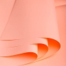 Пленка матовая 58см х 58см 60мкм 10 листов, оранж пастель