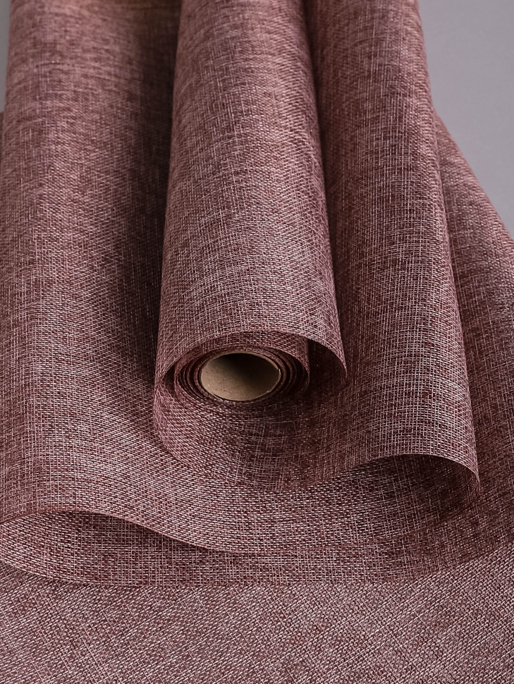 Лен искусственный 47см х 4,5м натуральный коричневый Лен искусственный 47см х 4,5м натуральный коричневый