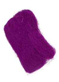 Волокно сизаля  40г П фуксия