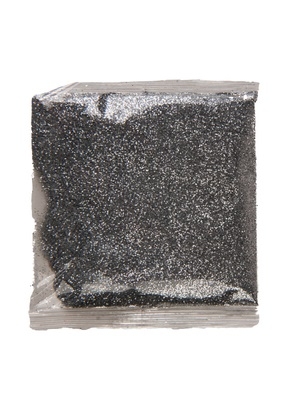 Блестки 20г К в пакете серебряные