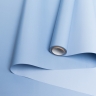 Пленка матовая  Пастель 58см х 10м на втулке, голубой туман