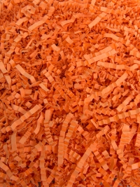 Наполнитель флористический бумажный  50г оранжевый