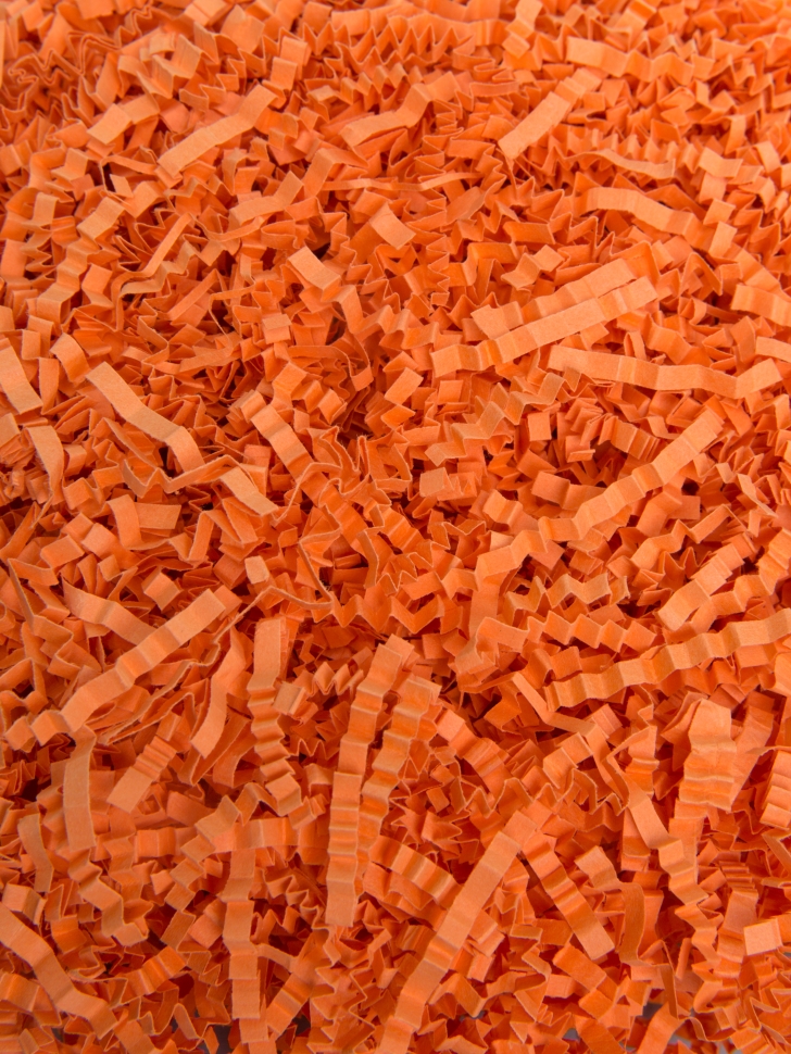 Наполнитель флористический бумажный 50г оранжевый Наполнитель флористический бумажный 50г оранжевый