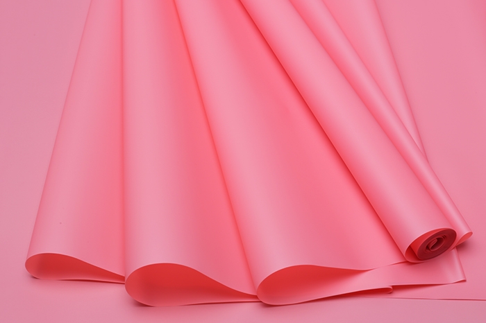 Пленка калька Пастель 50см х 10м коралловая