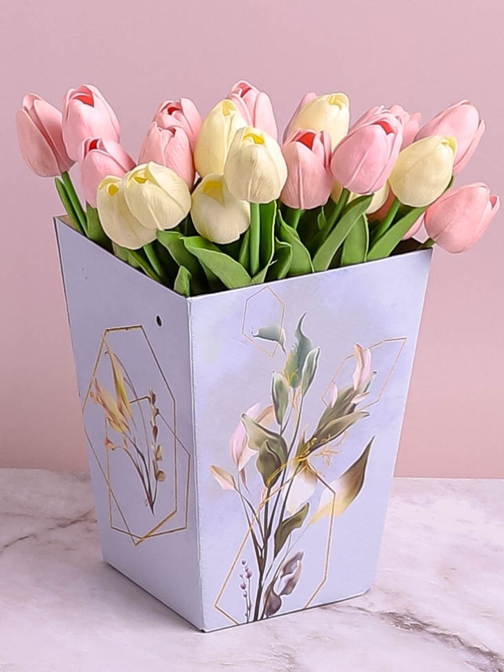 Плайм пакет H220 D175/125 Золотые цветы