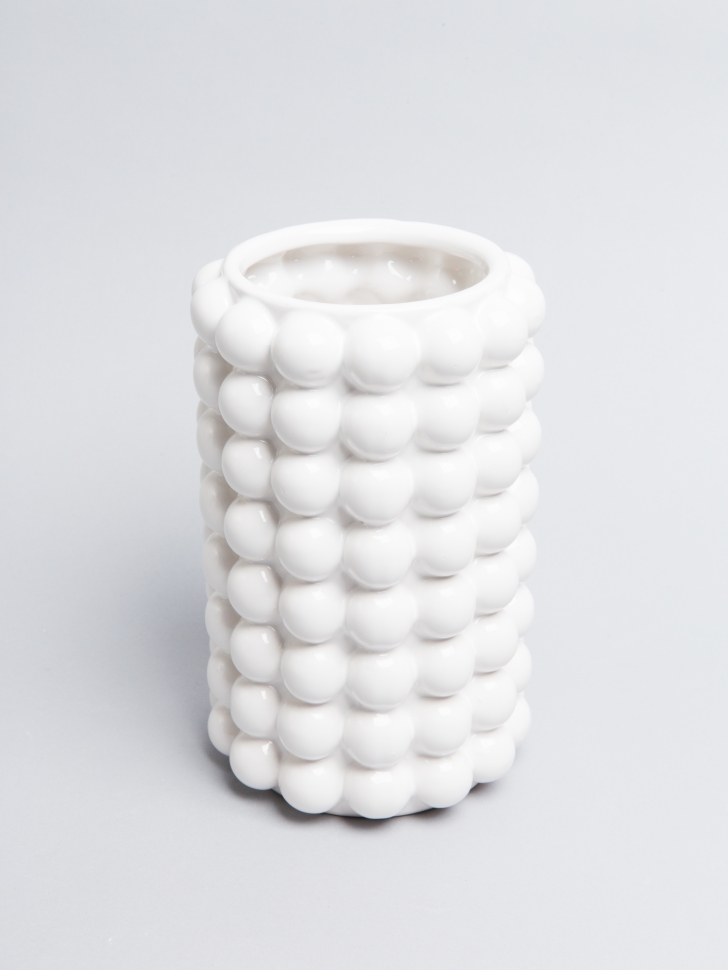 Ваза керамика 13,5х13,5х21см 20Y102 белый Ваза керамика 13,5х13,5х21см 20Y102 белый