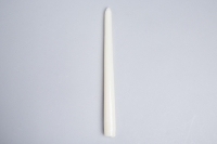 Свеча античная 25х250мм белый