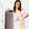 Ваза керамика 11,5х11,5х25см 13X590 серый Ваза керамика 11,5х11,5х25см 13X590 серый