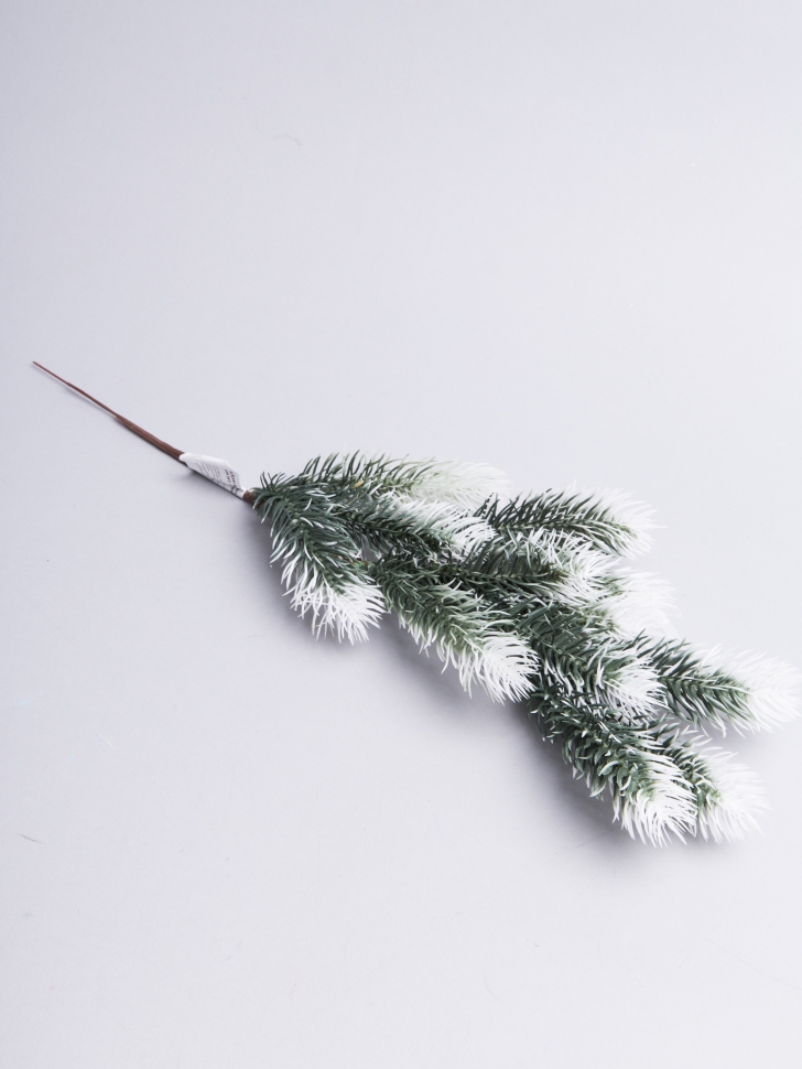 ИЦ Букет Ели 43см 13 веток CN22070118 в инее ИЦ Букет Ели 43см 13 веток CN22070118 в инее