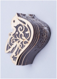 Подвеска НГ 10шт Снегирь ажурный