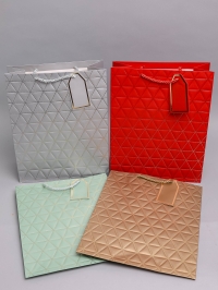 Сумочка подарочная 26х32x12см 5-158 микс