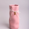 Ваза керамика 26х10,5х12см YS-550M розовый