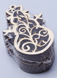 Подвеска НГ 10шт Снеговик ажурный