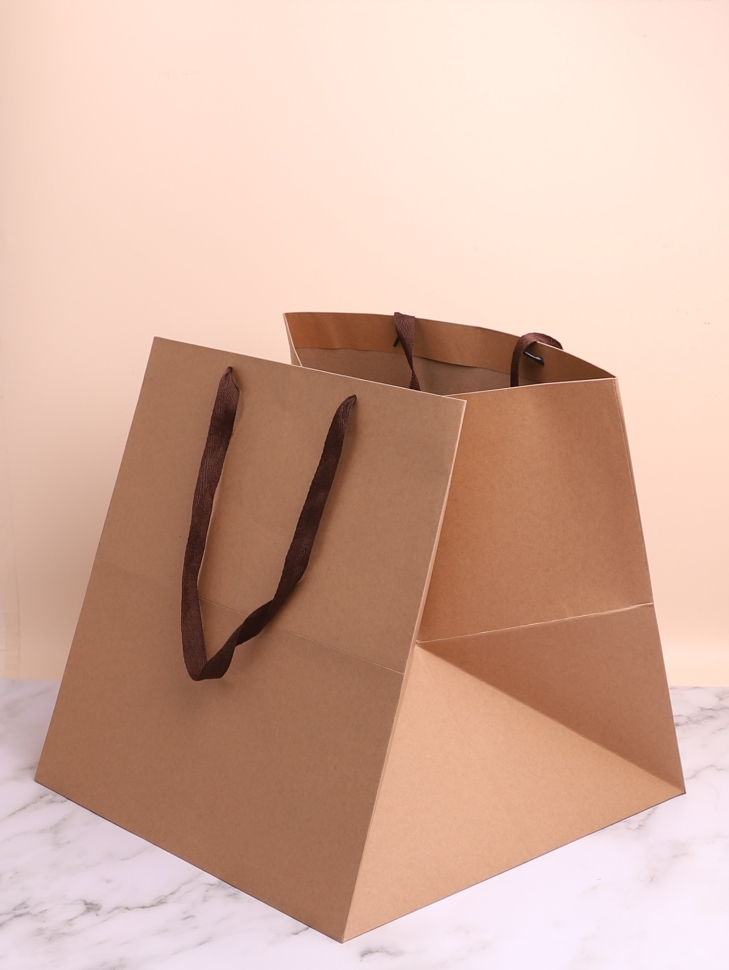 Сумочка крафт 40х40х40см