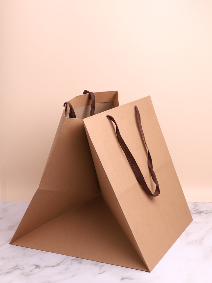 Сумочка крафт 40х40х40см