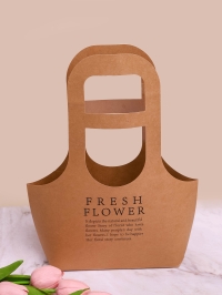 Плайм пакет для цветов 22х10х40см 58-01 Крафт