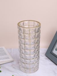 Ваза стекло Неоклассика h29,5 d13см К квадрат