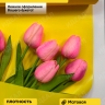 Пленка матовая 60см х 10м на втулке лимон Пленка матовая 60см х 10м на втулке лимон