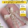 Лента льняная НГ 2,5х3ярд с рисунком LH22526-36 микс Лента льняная НГ 2,5х3ярд с рисунком LH22526-36 микс