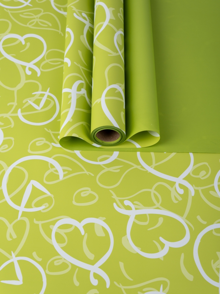 Пленка матовая 65мкм 58см х 10м Время любви матча Пленка матовая 65мкм 58см х 10м Время любви матча