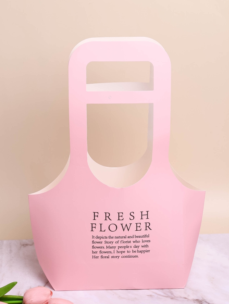Плайм пакет для цветов 22х10х40см 58-02 Розовый